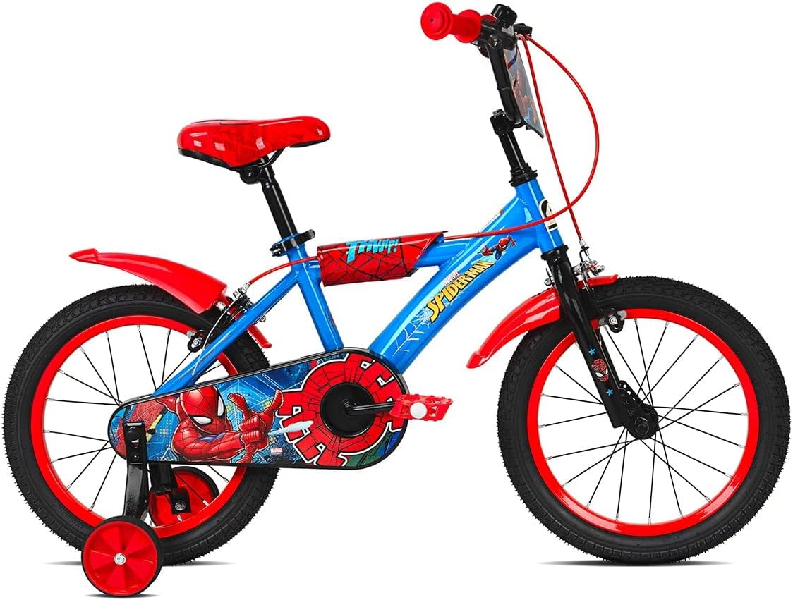 سبارتان دراجة سبايدرمان مقاس 16 دراجة 2 عجلة SPARTAN