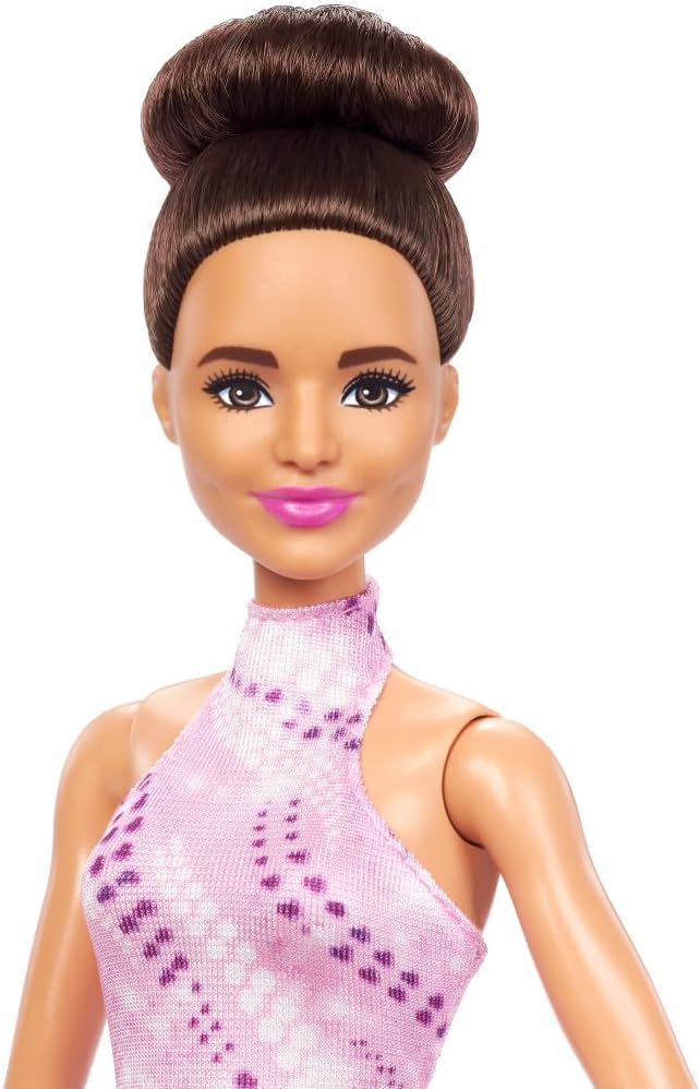 باربي دمية متزلجة الجليد دمية مع اكسسوارات Barbie