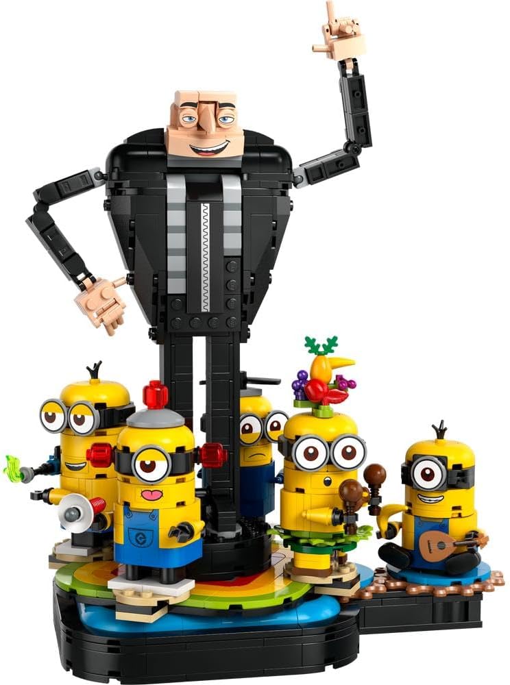 ليجو 75582 ديسبيكابل مي 4 جرو ومينيون مكعبات التركيب LEGO