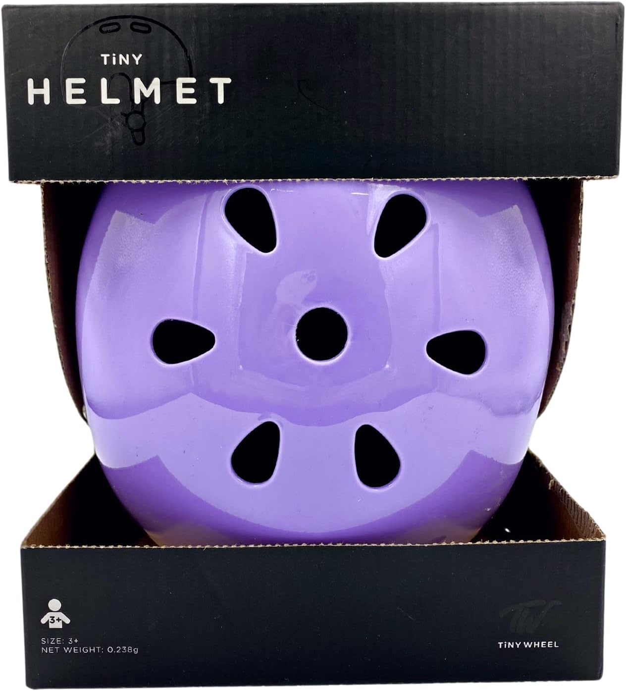 تايني ويل خوذة سكوتر بنفسجي أدوات مدرسية Tiny Wheel