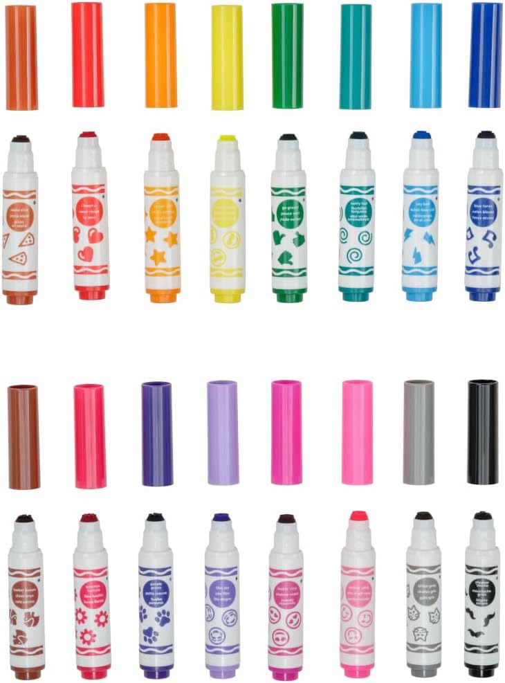كرايولا طوابع رموز تعبيرية قابلة للغسل 16 قطعة Crayola