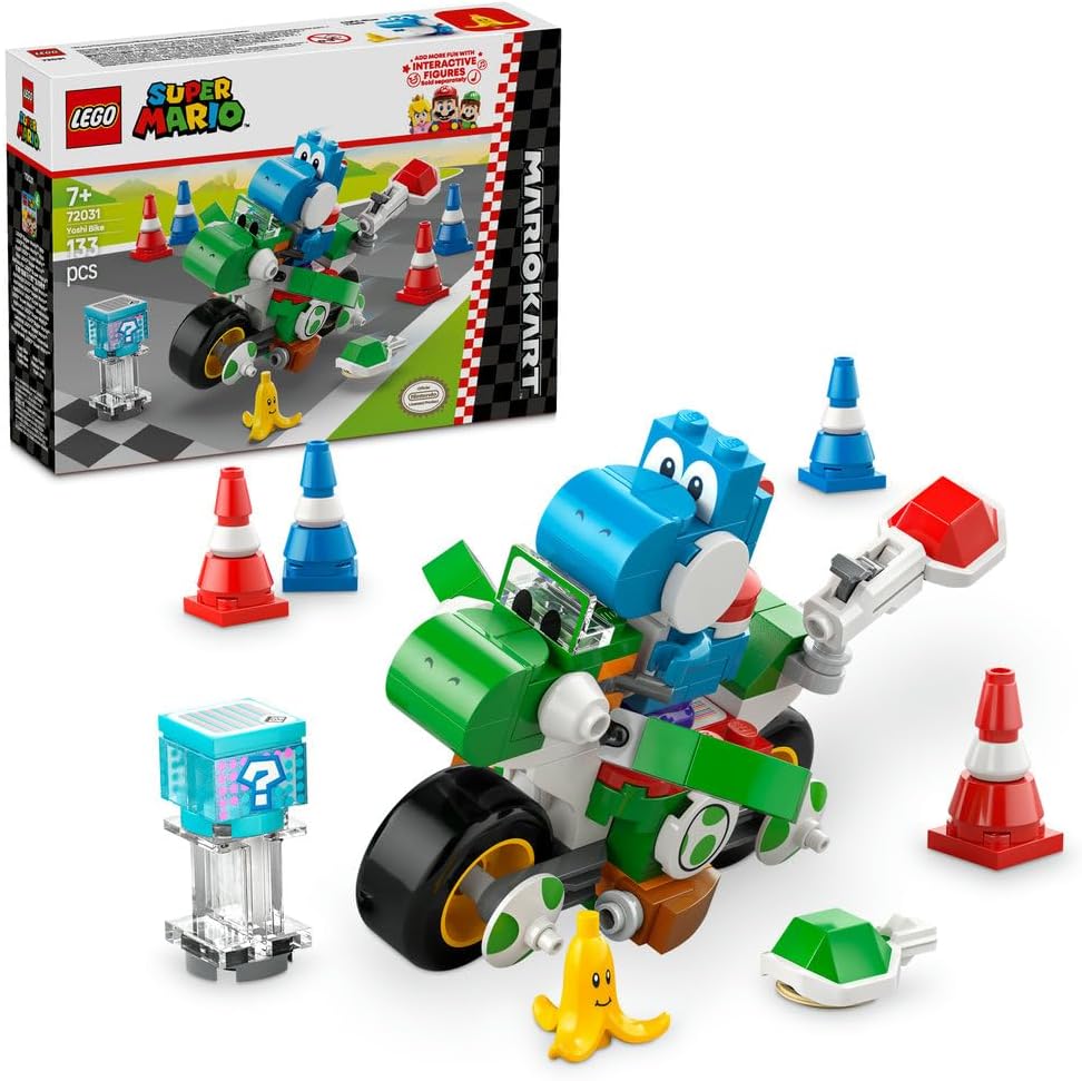 ليجو 72031 سوبر ماريو دراجة يوشي مكعبات التركيب LEGO