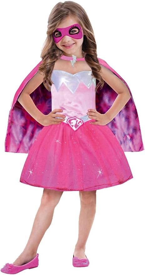 امسكان باربي زي الاميرة سوبر باور 8-10 سنوات الملابس التنكرية Amscan