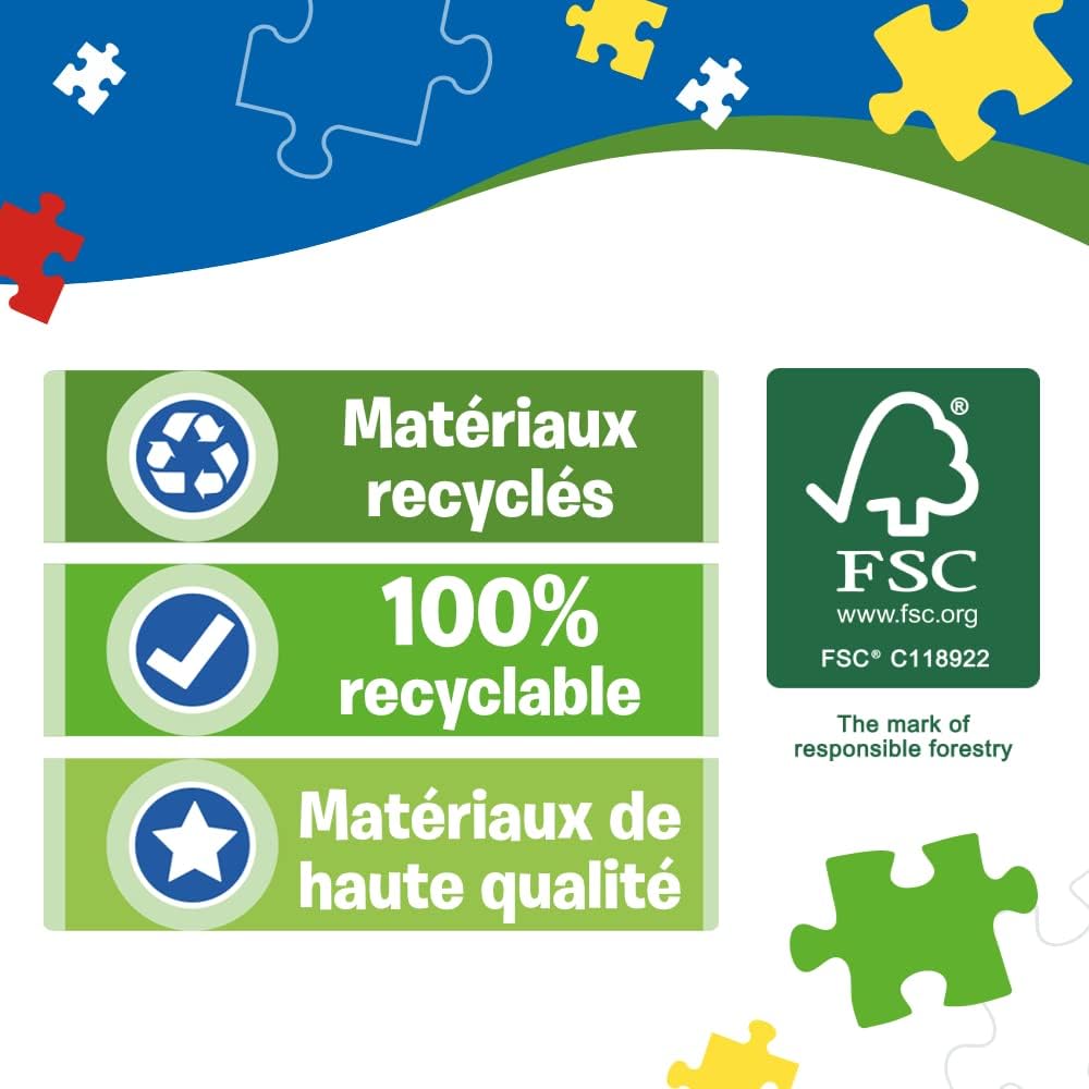 باو بترول شاحنة تشيس مع مجسم جرو متنوع العاب البزل Trefl