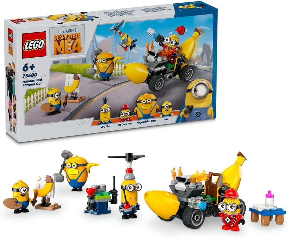 ليجو 75580 ديسبيكابل مي 4 سيارة مينيونز مكعبات التركيب LEGO