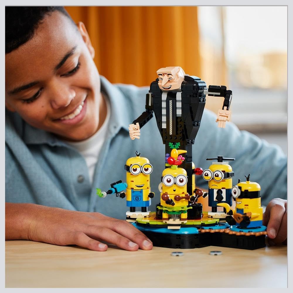 ليجو 75582 ديسبيكابل مي 4 جرو ومينيون مكعبات التركيب LEGO
