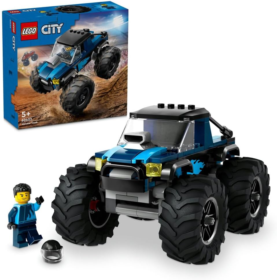 ليجو 60402 سيتي شاحنة الوحش الزرقاء مكعبات التركيب LEGO