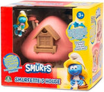 السنافر لعبة بيت السنافر مع شخصية الوان متنوعة شخصيات كرتونية The Smurfs