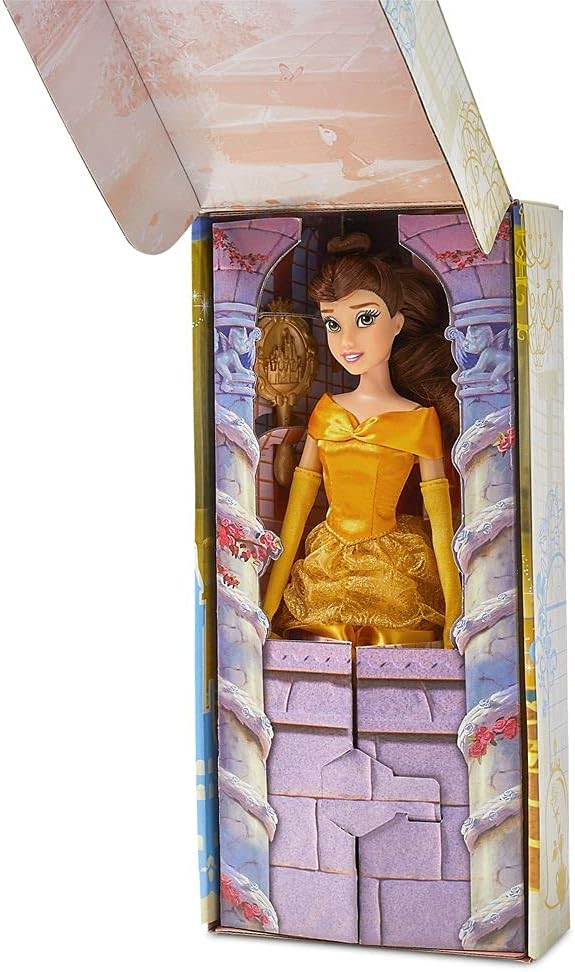 ديزني برينسس دمية بيل دمية مع اكسسوارات Disney