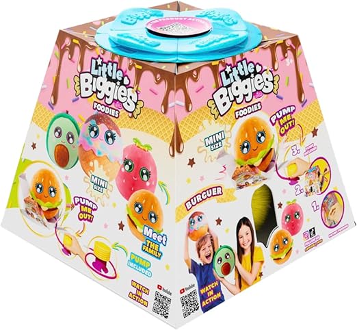 بيجيز دمية برجر قابلة للنفخ الالعاب القطنية Biggies