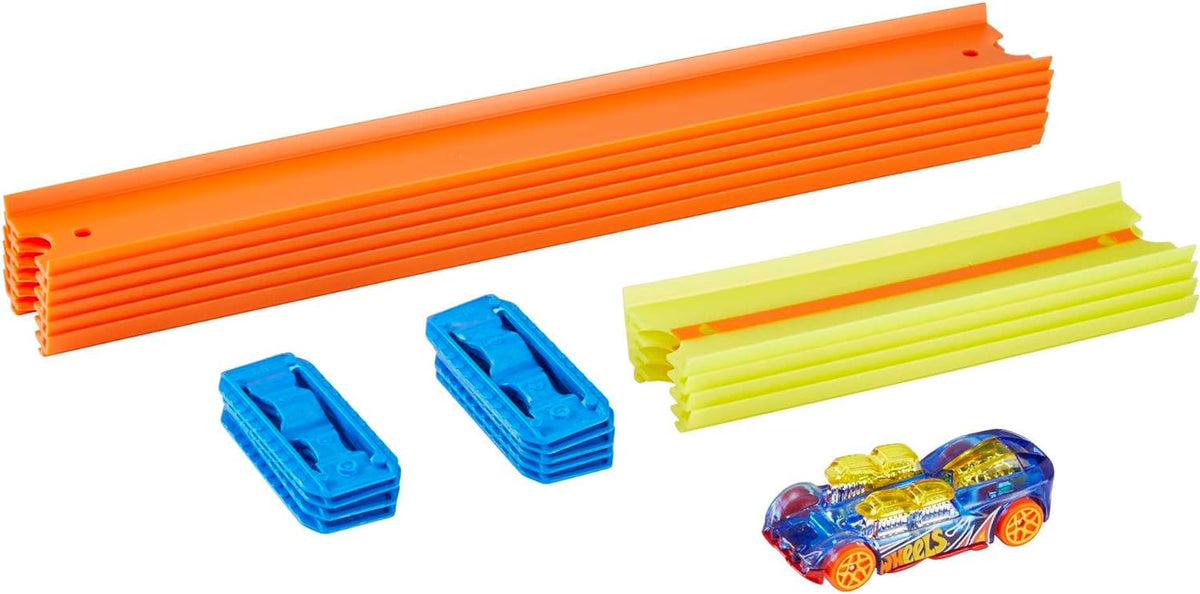 هوت ويلز حزمة بناء المسار الأساسية مركبات مع مسار HotWheels