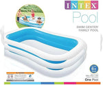 انتكس حوض سباحة عائلي قابل للنفخ المسابح الخارجية Intex
