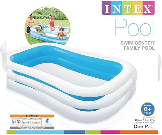 انتكس حوض سباحة عائلي قابل للنفخ المسابح الخارجية Intex