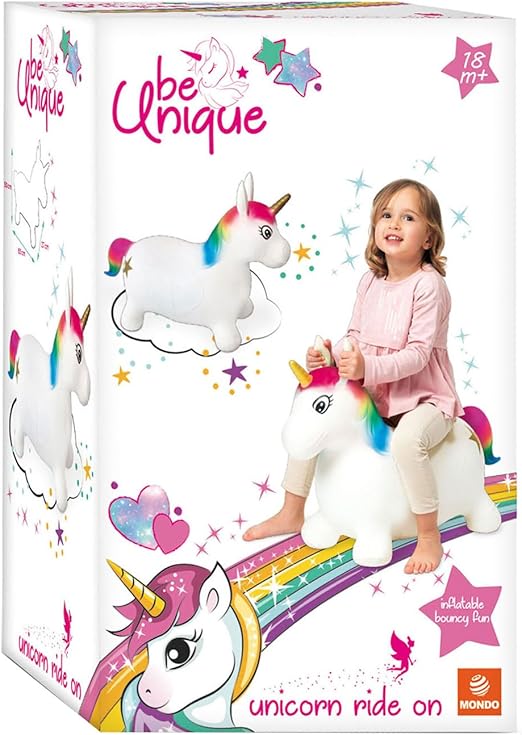 موندو لعبة حصان ركوب يونيكورن مركبات الدف Mondo