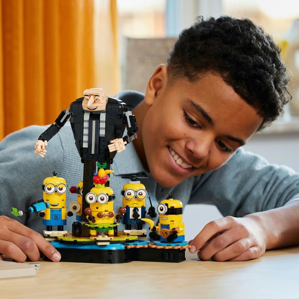 ليجو 75582 ديسبيكابل مي 4 جرو ومينيون مكعبات التركيب LEGO