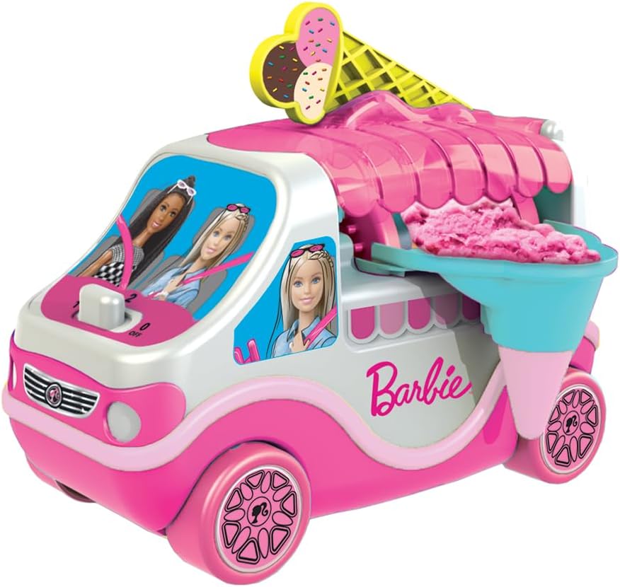 باربي شاحنة آيس كريم اكسسوارت الدمى Barbie
