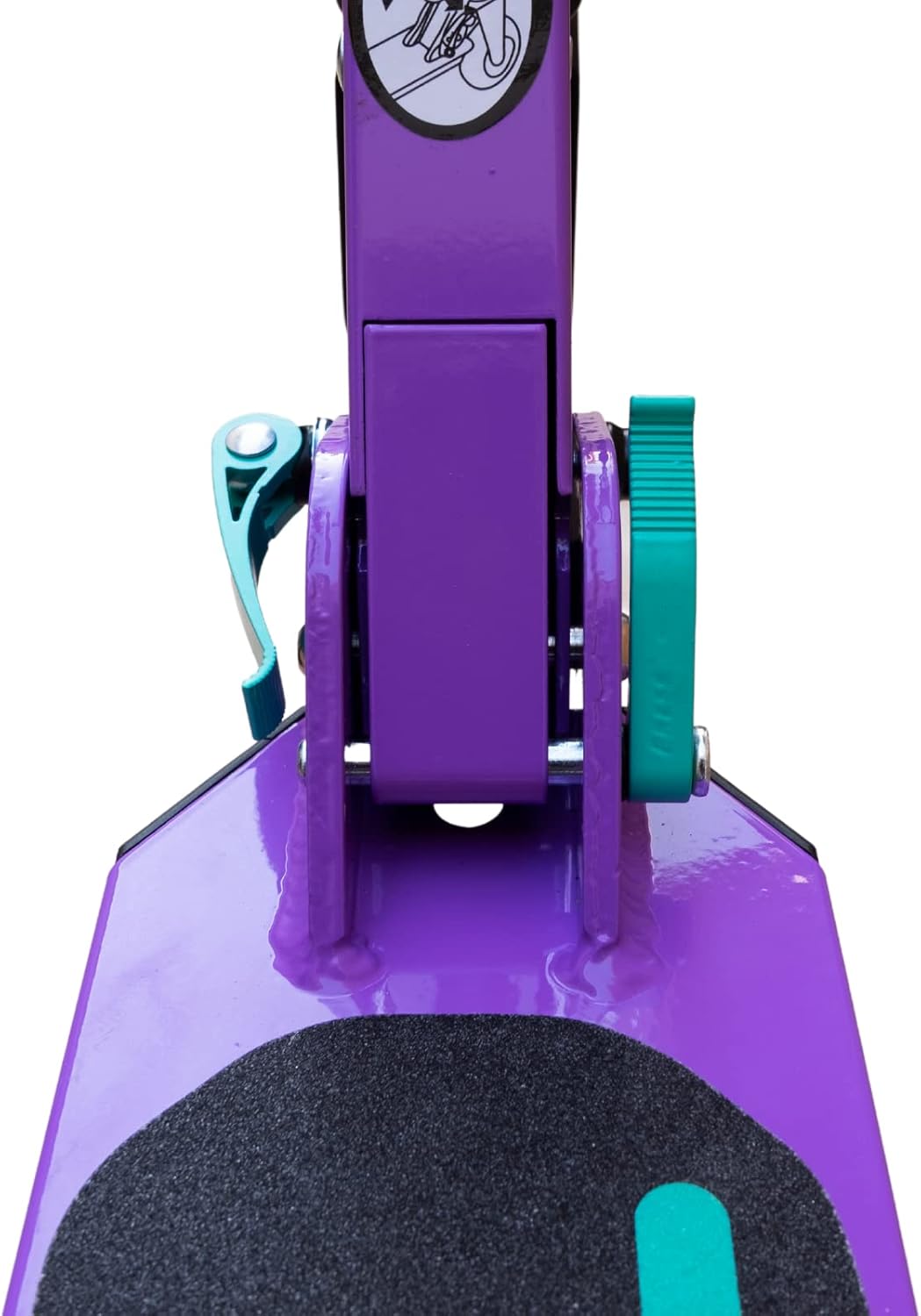 تايني ويل سكوتر بنفسجي عجلاتين قابل للطي سكوتر عجلتين Tiny Wheel