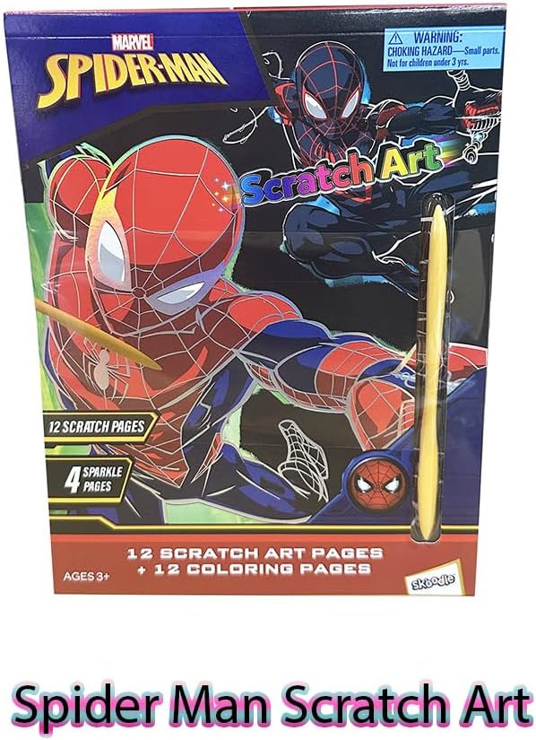 سكوديل مجموعة تلوين سبايدر مان رسم و تلوين Skoodle