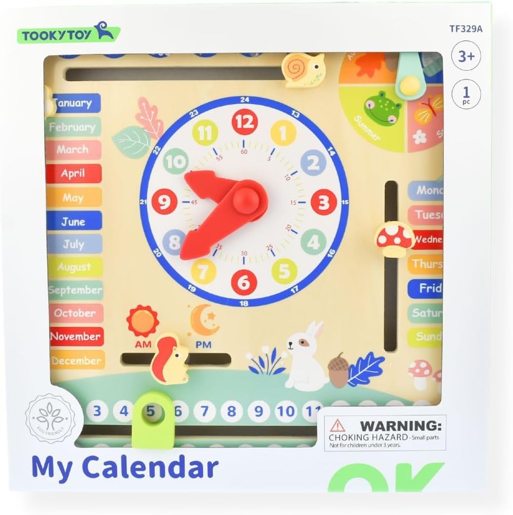 توكي توي لعبة التقويم ماي كاليندر تعليمي تفاعلي Tooky Toy