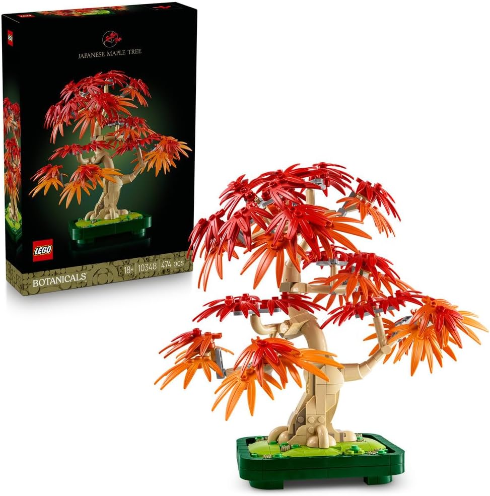 ليجو 10349 بوتانيكال شجرة بونساي القيقب الأحمر مكعبات التركيب LEGO
