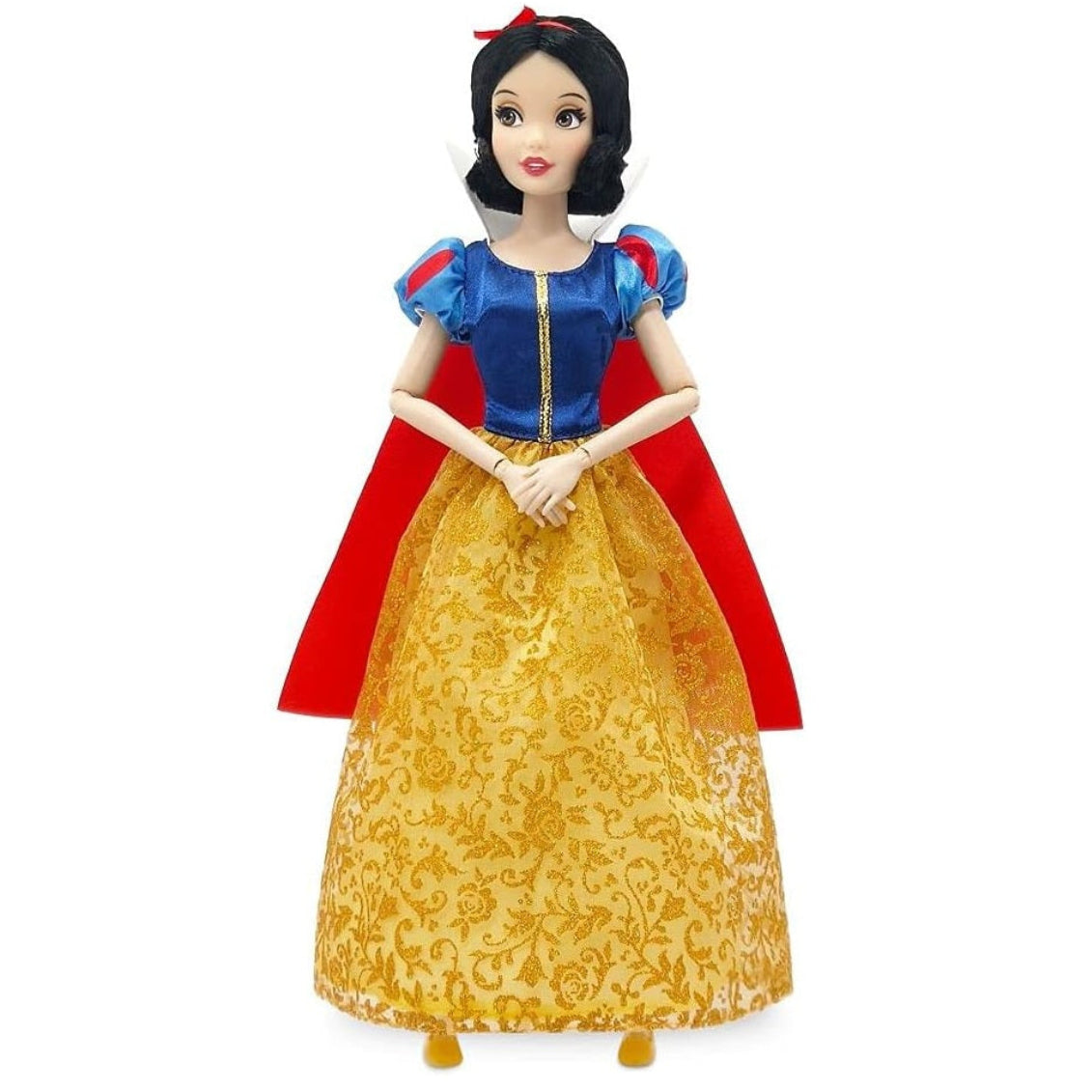ديزني برينسس سنو وايت دمية كلاسيكية بمفاصل دمية مع اكسسوارات Disney