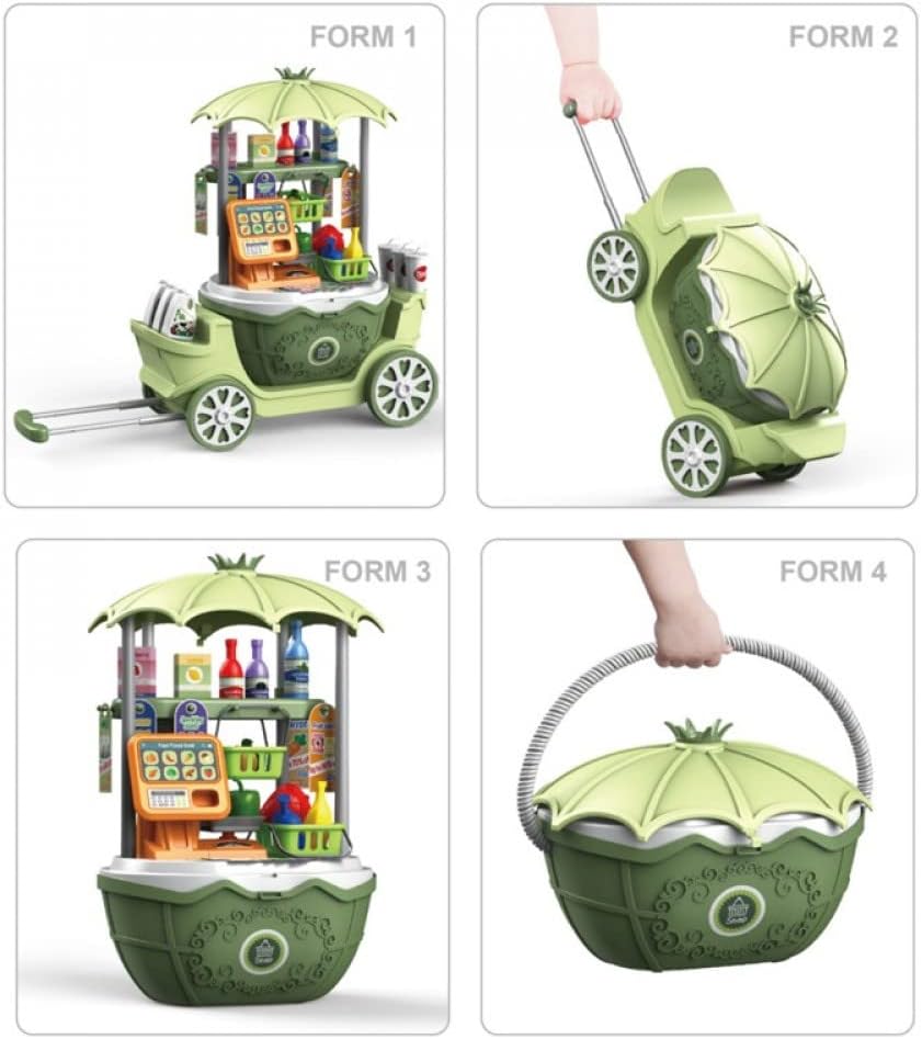 شنطة سوبرماركت 4 في 1 مع اكسسوارات التسوق والوظائف LOCAL