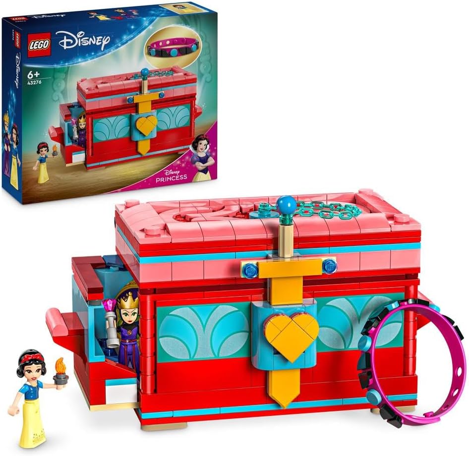 ليجو ديزني صندوق مجوهرات سنو وايت مكعبات التركيب LEGO