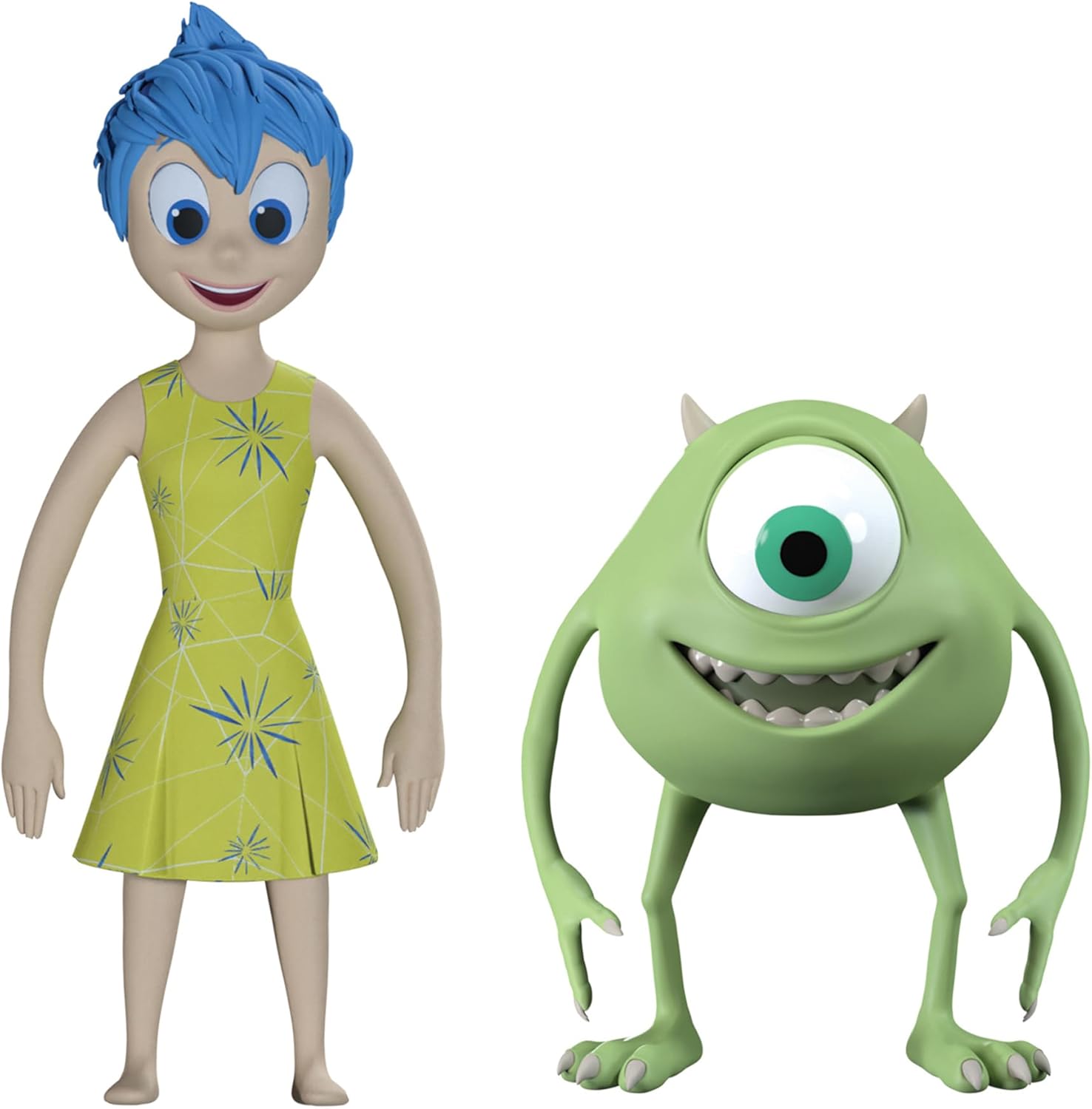 فليكس فيجز مجسم بيكسار 4 قطع مجسمات الشخصيات Flexfigs