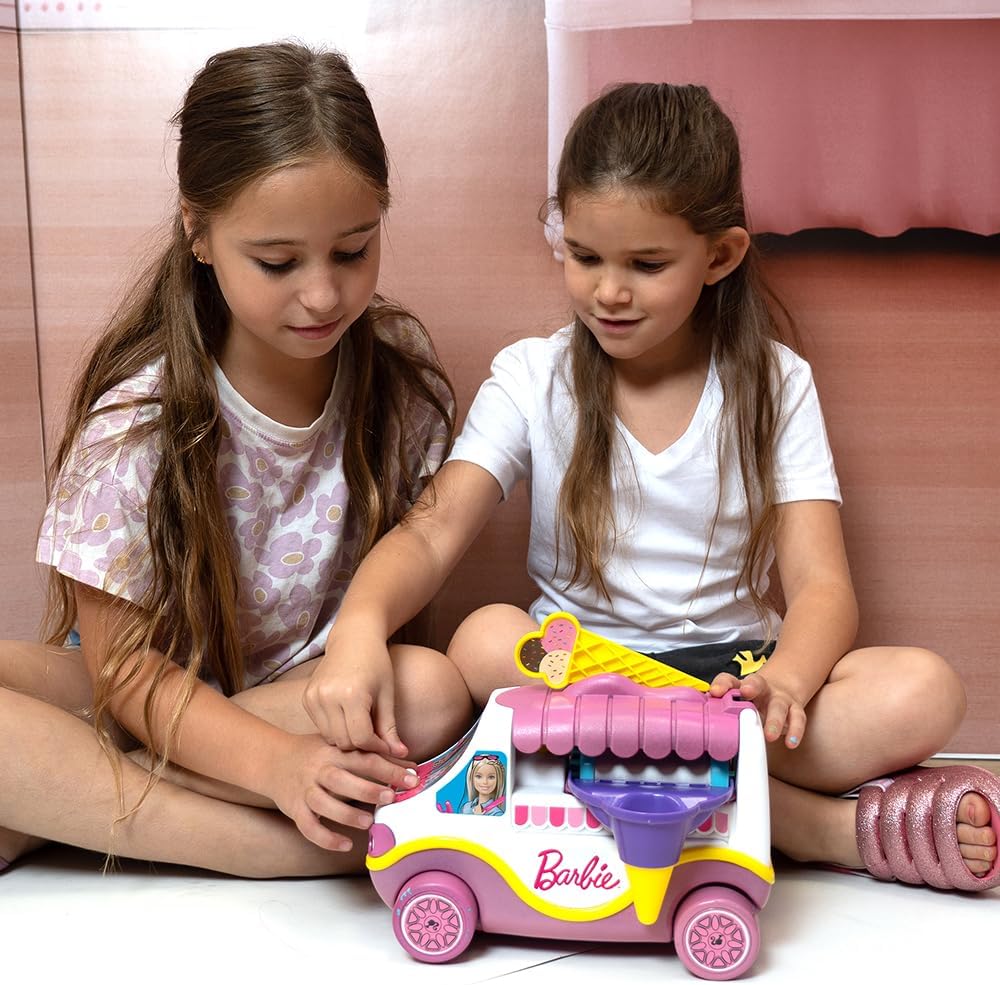 باربي شاحنة آيس كريم اكسسوارت الدمى Barbie