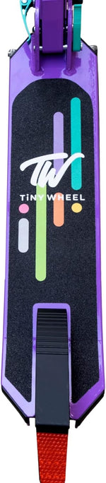 تايني ويل سكوتر بنفسجي عجلاتين قابل للطي سكوتر عجلتين Tiny Wheel