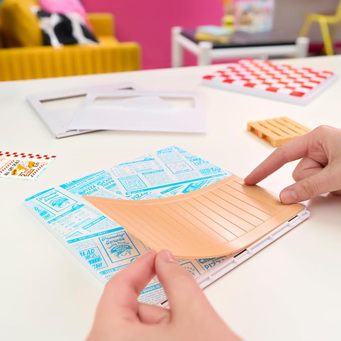 ميني فيرس مبنى محل البيتزا بيوت الدمى Miniverse