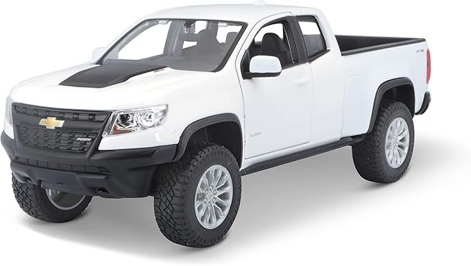 مايستو سيارة شيفروليه كولورادو ابيض سيارات داي كاست Maisto