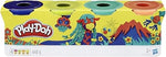 بلاي دوه لعبة صلصال وايلد 4 قطع الصلصال والمعجون Play-Doh
