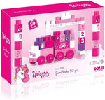 دولو مكعبات يونيكورن الكبيرة 50 قطعة المكعبات الكبيرة Dolu