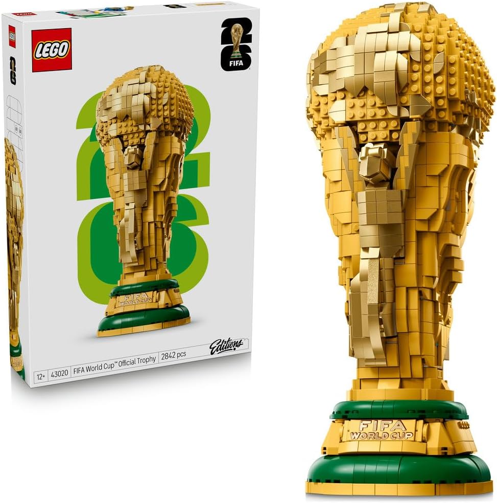 ليجو 43020 ايديشن الكأس الرسمية لكأس العالم لكرة القدم مكعبات التركيب LEGO