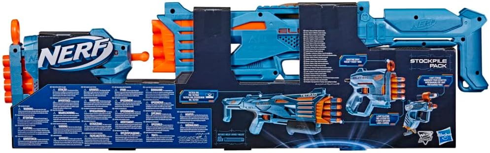 نيرف لعبة مسدس اليت 2.0 مع 10 اسهم مسدسات مطاطية Nerf