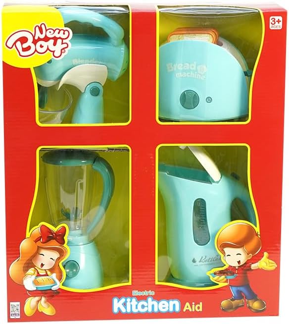نيوبوي العاب المطبخ 4 قطع ألعاب المطابخ NewBoy