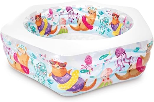 انتكس مسبح بتصميم الشعاب المرجانية للأطفال المسابح الخارجية Intex