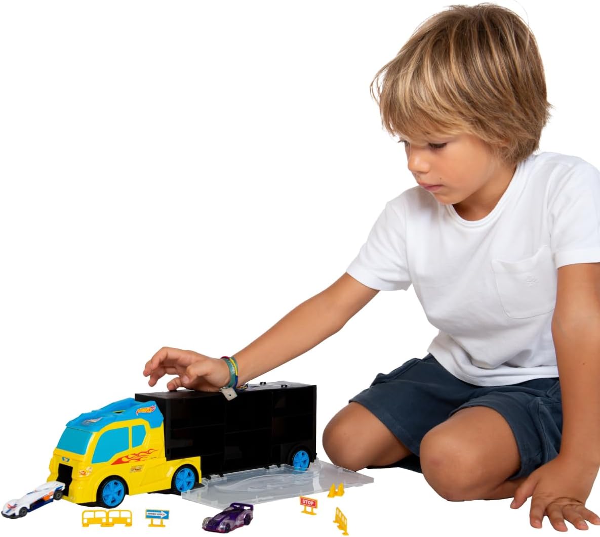 هوت ويلز حقيبة شاحنة السيارات ناقلة سيارات HotWheels