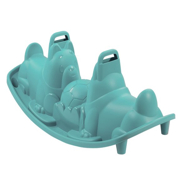 سموبي لعبة هزاز لون أزرق مركبات الدف Smoby