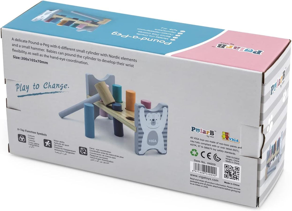 فيجا لعبة الضرب بالمطرقة الخشبية مواليد تفاعلي VIGA