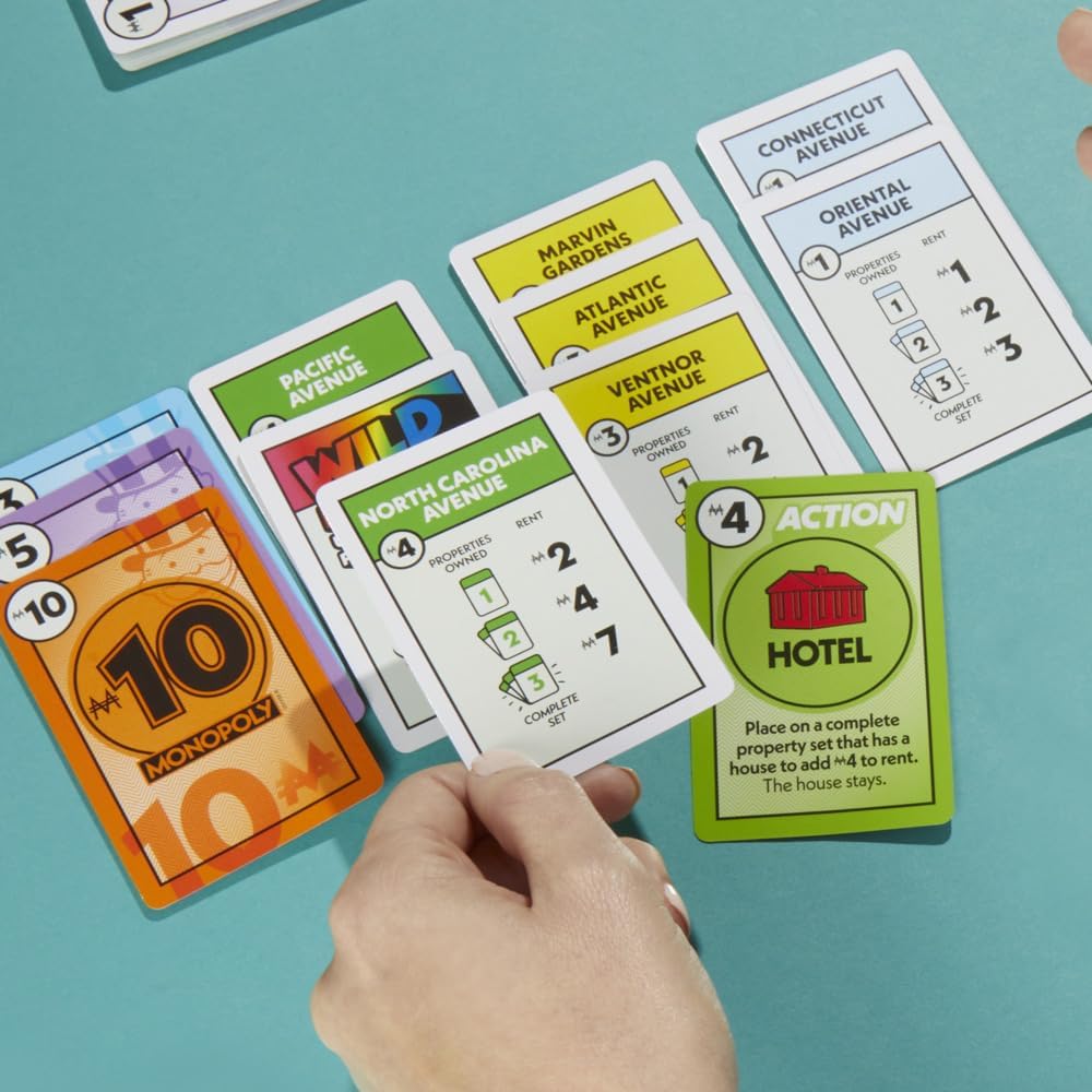 لعبة بطاقات مونوبولي الصفقات العاب البطاقات Monopoly