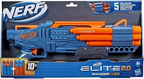 نيرف مسدس رينجرنيرف اليت 2.0 مع 10 سهام نيرف ايليت مسدسات مطاطية Nerf