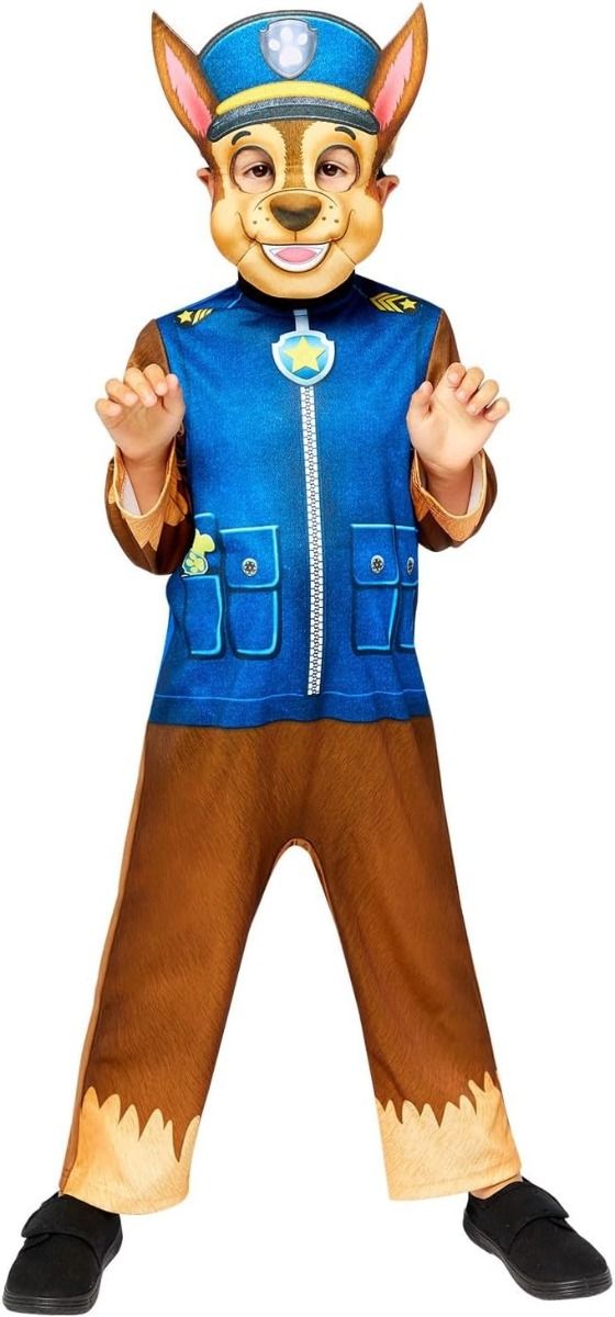 امسكان ملابس باو باترول شخصية تشيس 4-6 سنوات الملابس التنكرية Amscan