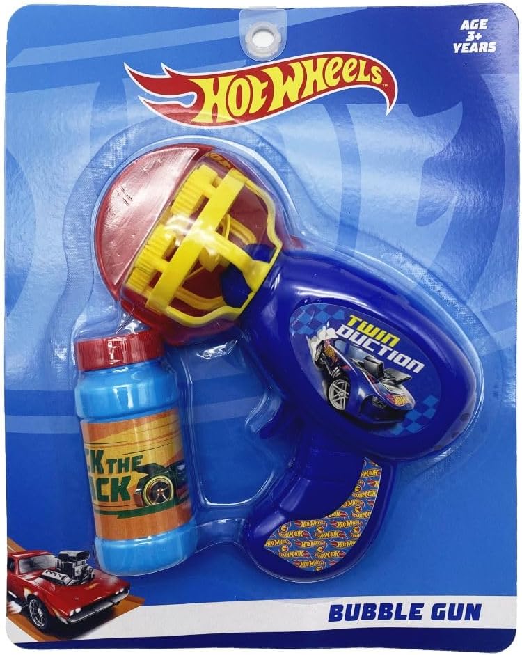 هوت ويلز مسدس فقاعة الصابون فقاعات الماء والصابون HotWheels
