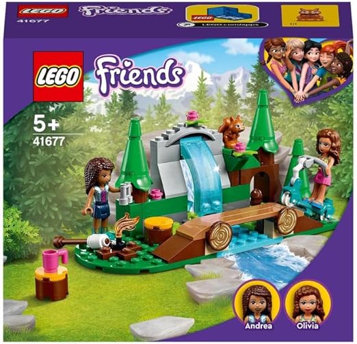 ليجو مكعبات بناء شلال الغابة مكعبات التركيب LEGO