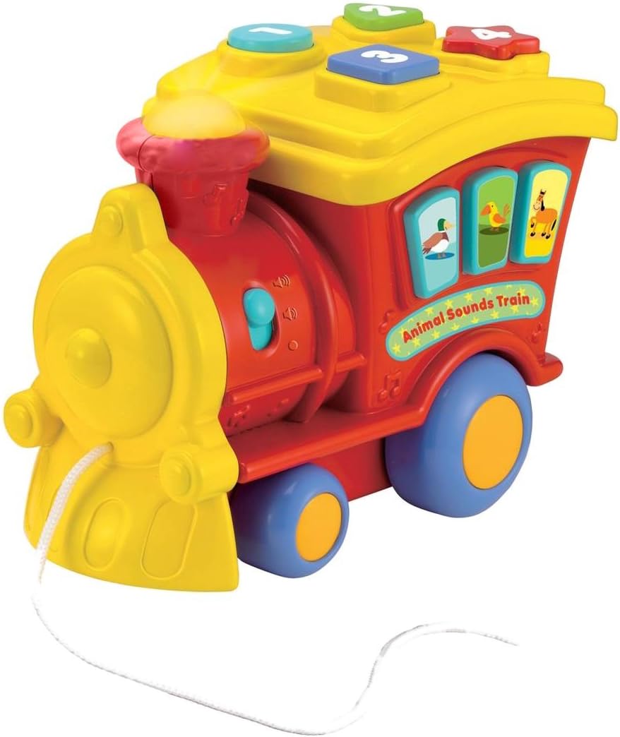 وين فن قطار اصوات الحيوانات مواليد تفاعلي WinFun