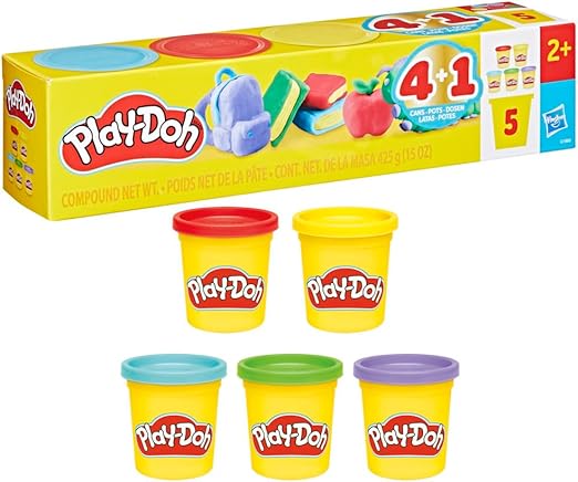 بلاي دوه صلصال 5 قطع الصلصال والمعجون Play-Doh
