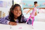 باربي دمية متزلجة الجليد دمية مع اكسسوارات Barbie