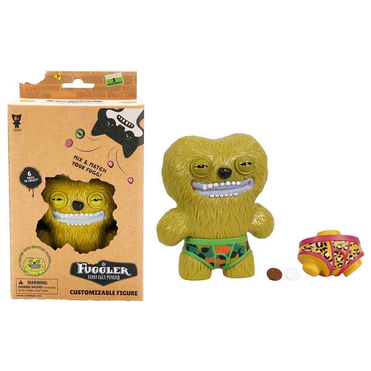 فوجلر دمى تيدي الغريبة متنوع المجسمات Zuru